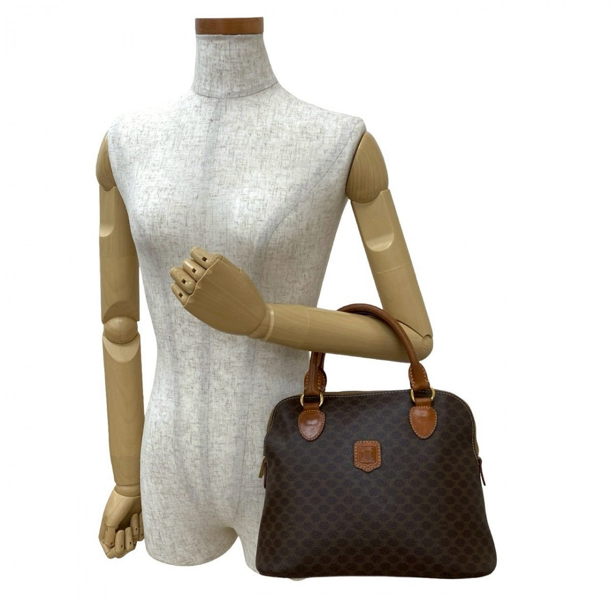 CELINE Handbag leather Brown