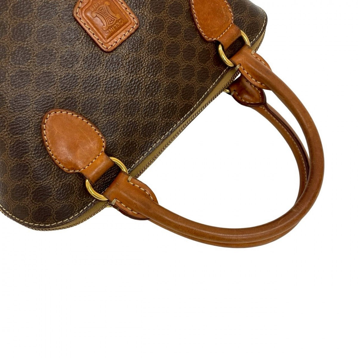 CELINE Handbag leather Brown