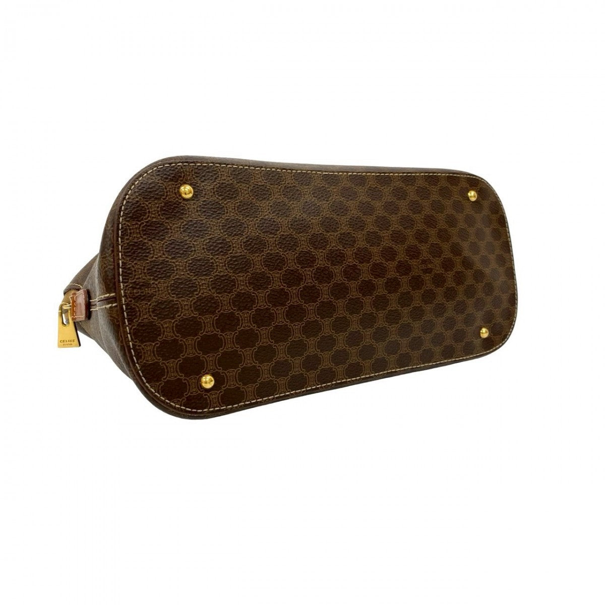 CELINE Handbag leather Brown