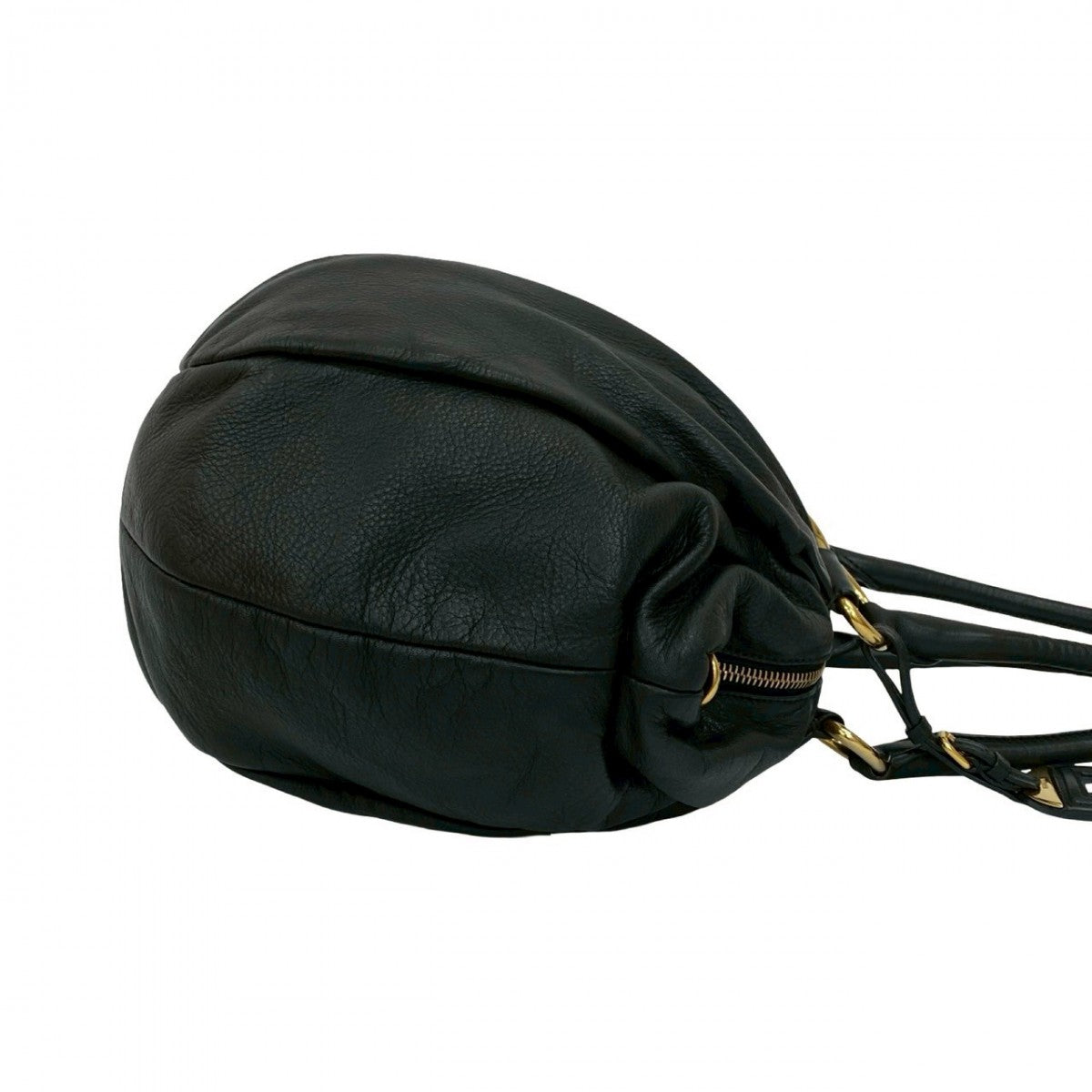 PRADA Handbag leather black