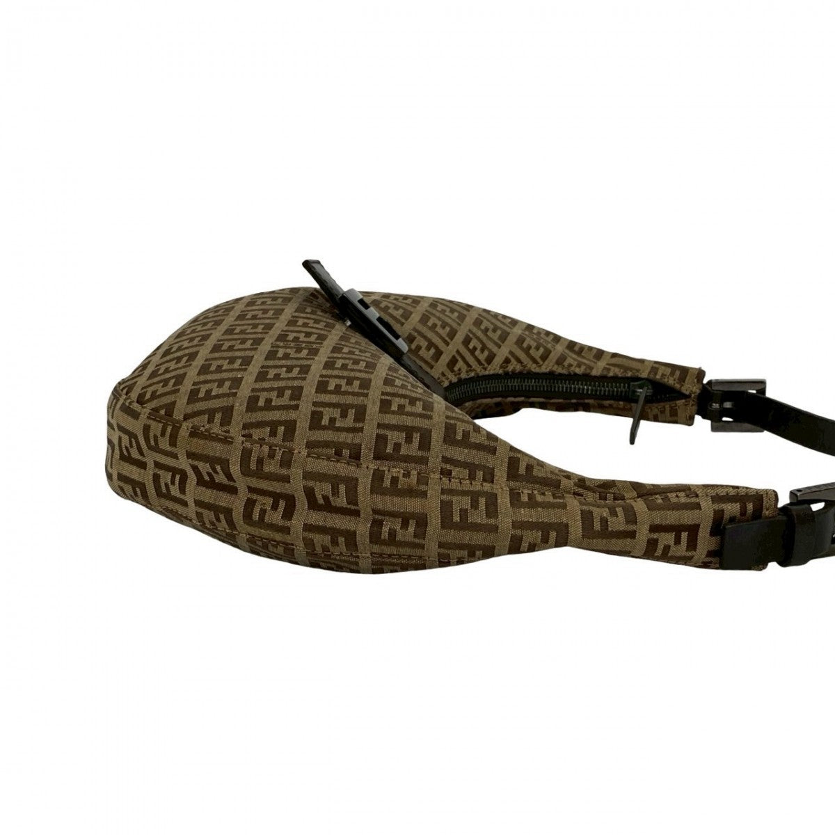 FENDI Handbag canvas Brown