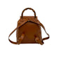 GUCCI Backpack leather Brown Bamboo