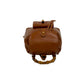 GUCCI Backpack leather Brown Bamboo