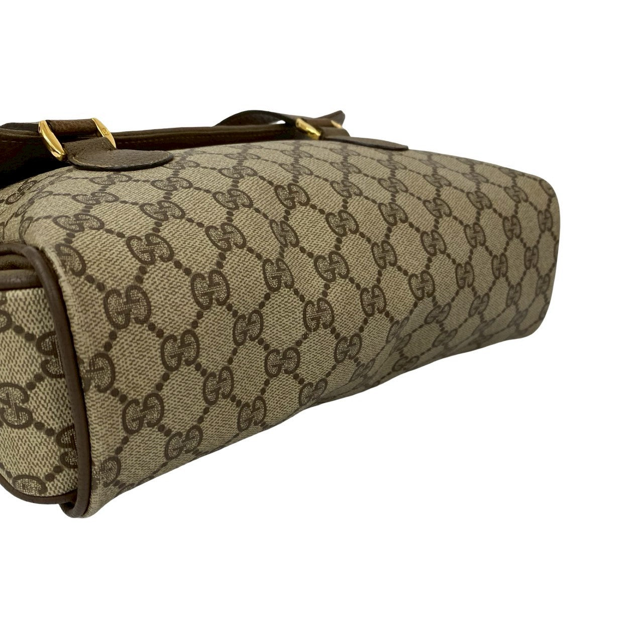 GUCCI Handbag leather Brown