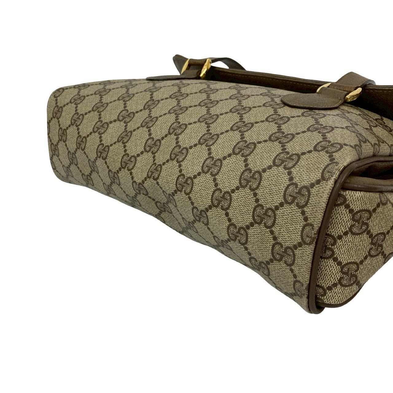 GUCCI Handbag leather Brown