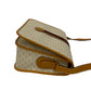 GUCCI Shoulder Bag leather white Sherry line