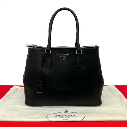 PRADA Handbag leather black