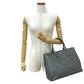 PRADA Handbag leather gray