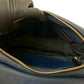 PRADA Shoulder Bag leather Navy