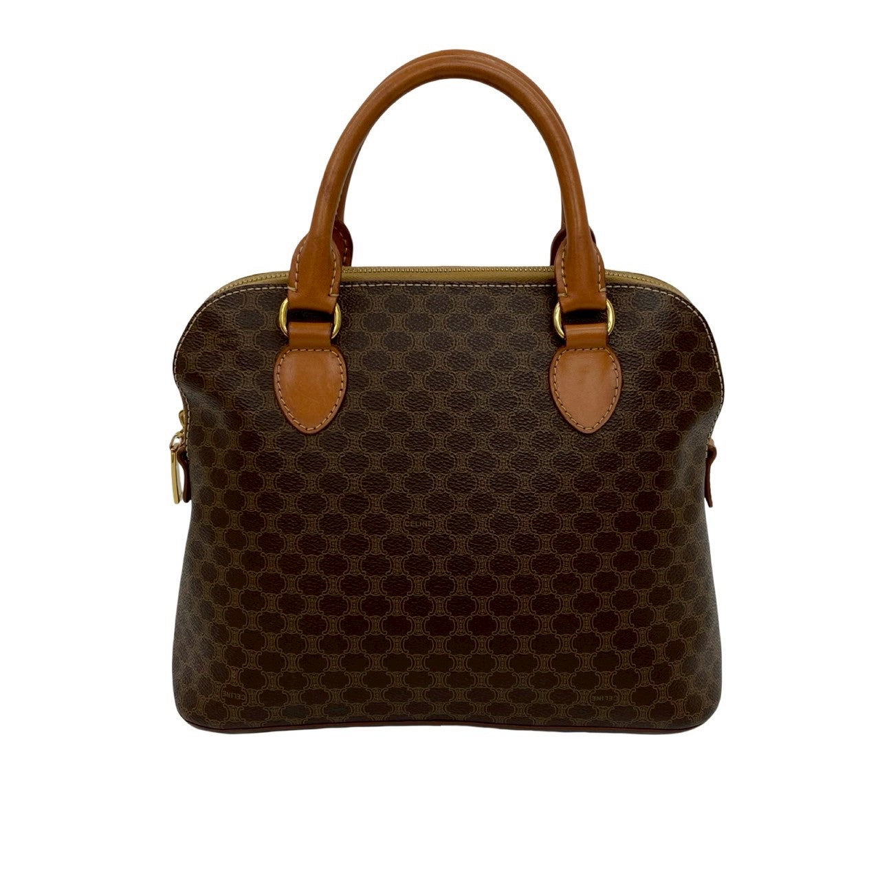 CELINE Shoulder Bag leather Brown