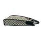 GUCCI Handbag leather Navy Sherry line