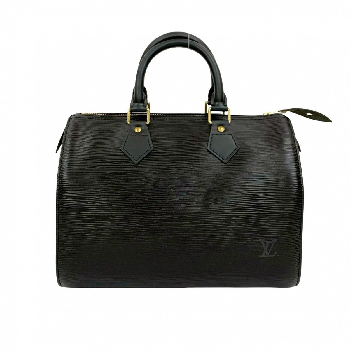 LOUIS VUITTON Handbag Epi Leather black Epi Speedy 25