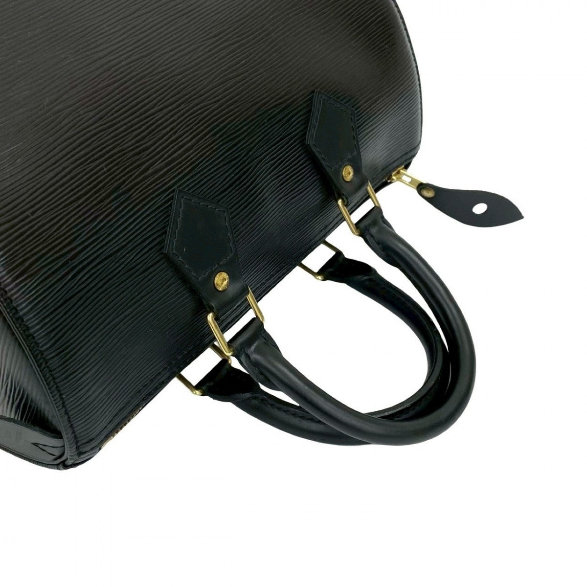 LOUIS VUITTON Handbag Epi Leather black Epi Speedy 25