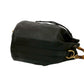 GUCCI Shoulder Bag leather black Bamboo