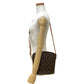 LOUIS VUITTON Shoulder Bag leather Brown Monogram Drouot