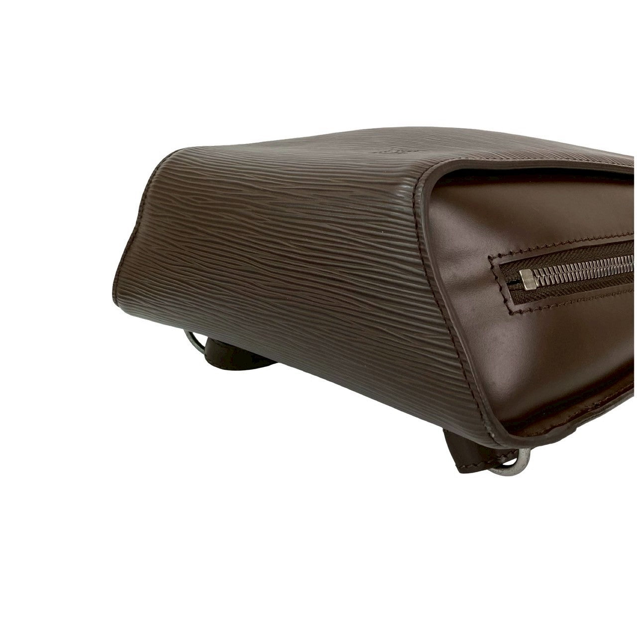 LOUIS VUITTON Backpack leather Brown Epi Mabillon