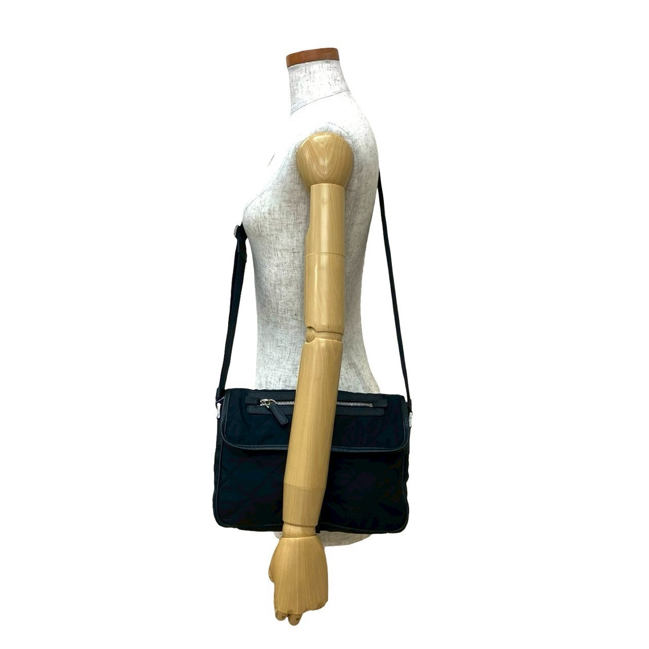 PRADA Shoulder Bag Nylon black