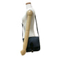 LOUIS VUITTON Shoulder Bag leather black Epi Saint-Cloud