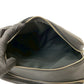 LOUIS VUITTON Shoulder Bag leather black Taiga reporter