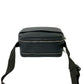 LOUIS VUITTON Shoulder Bag leather black Taiga reporter