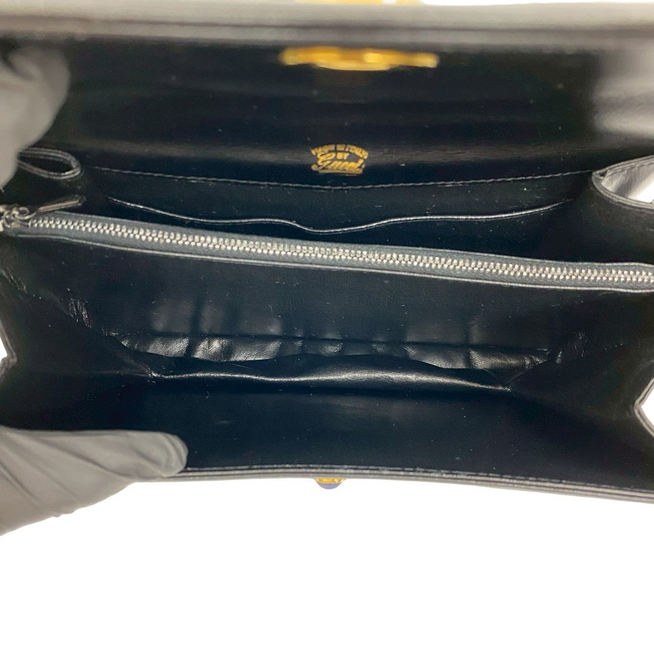 GUCCI Shoulder Bag leather black