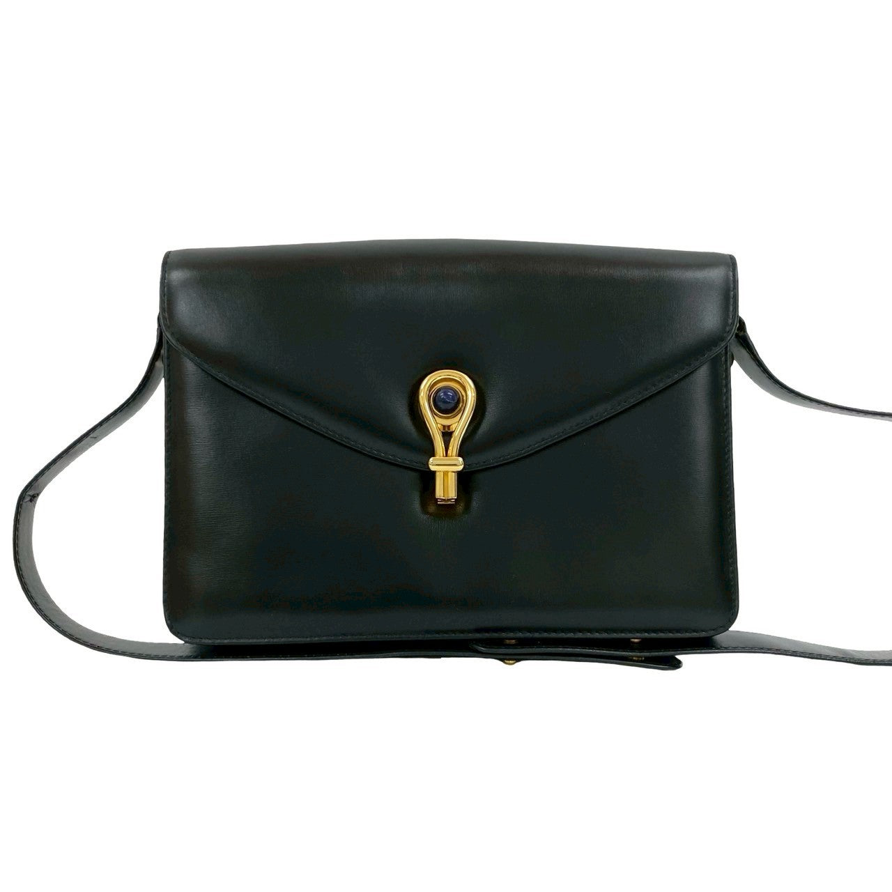 GUCCI Shoulder Bag leather black