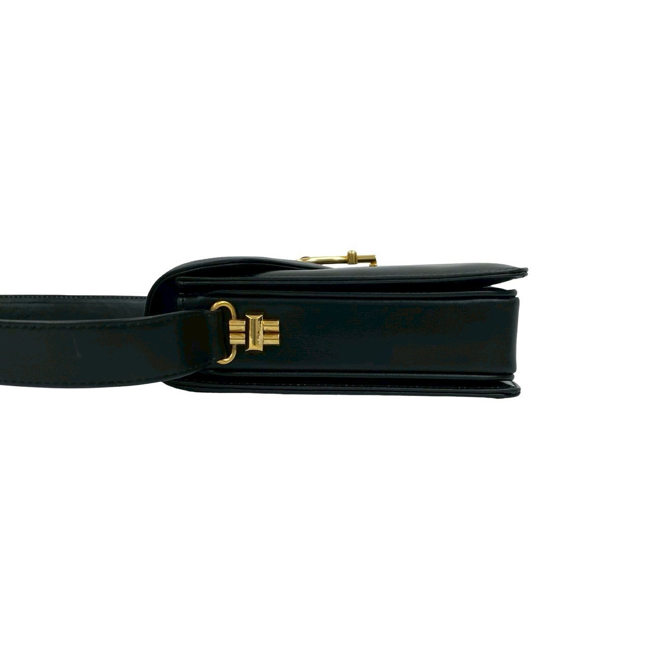GUCCI Shoulder Bag leather black
