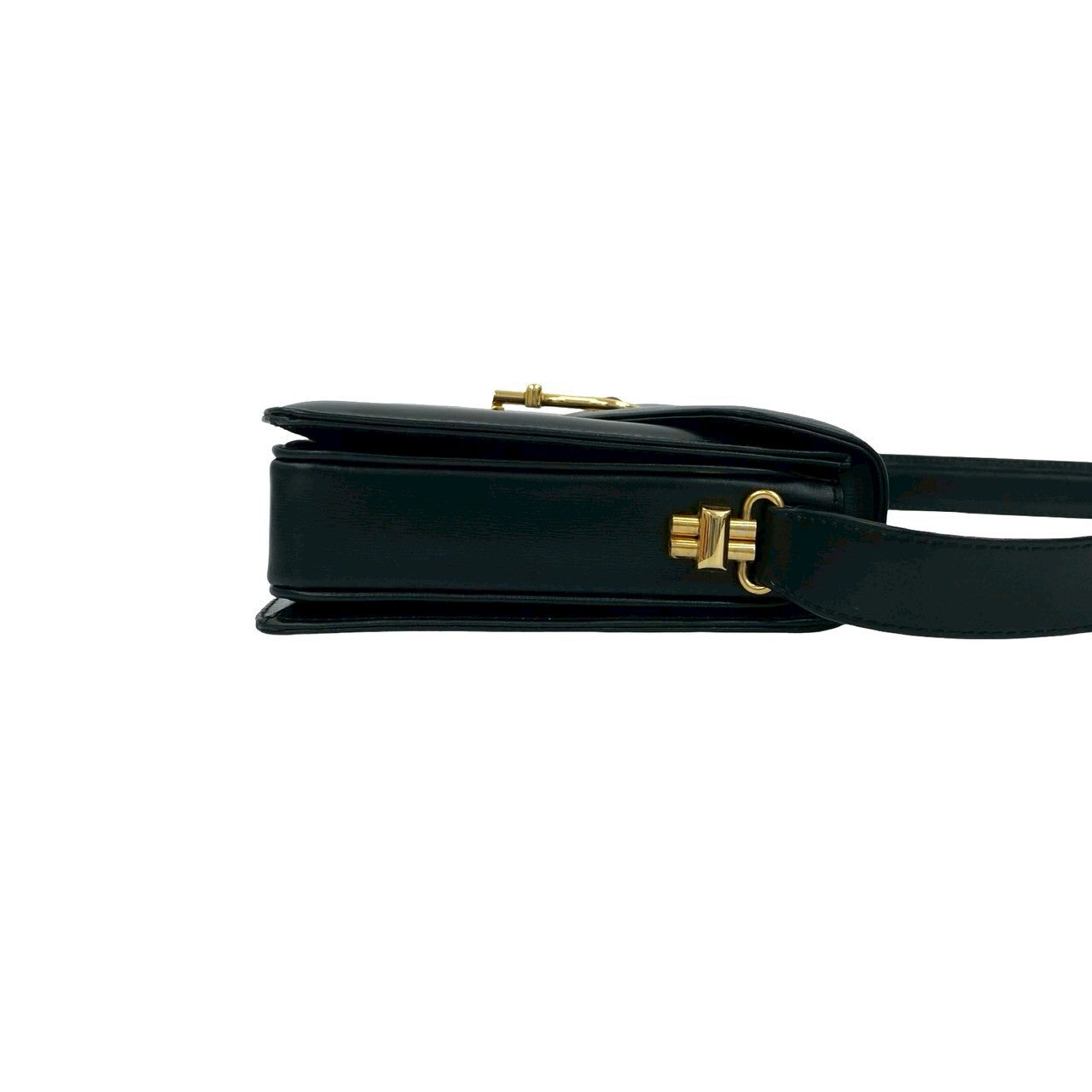 GUCCI Shoulder Bag leather black