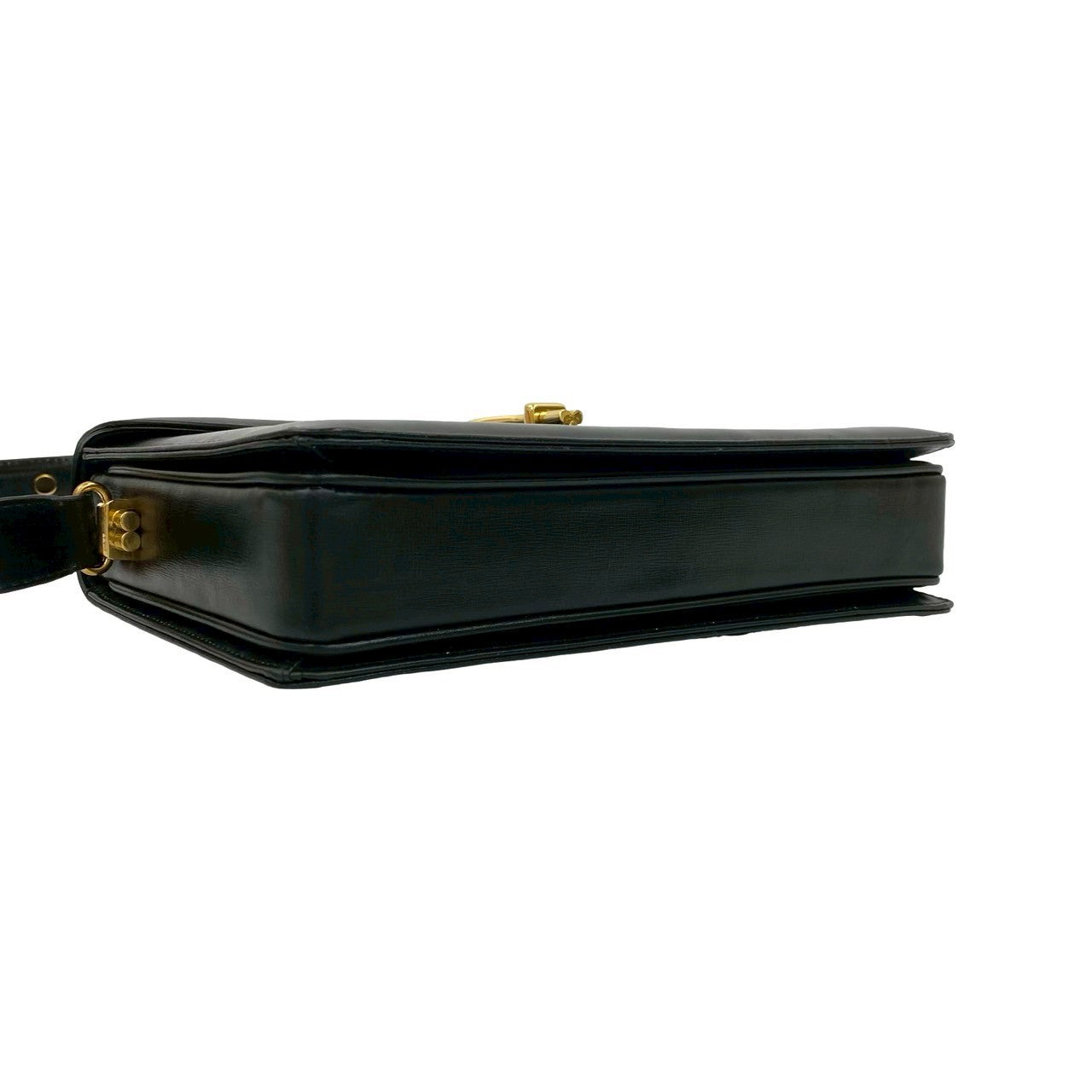 GUCCI Shoulder Bag leather black