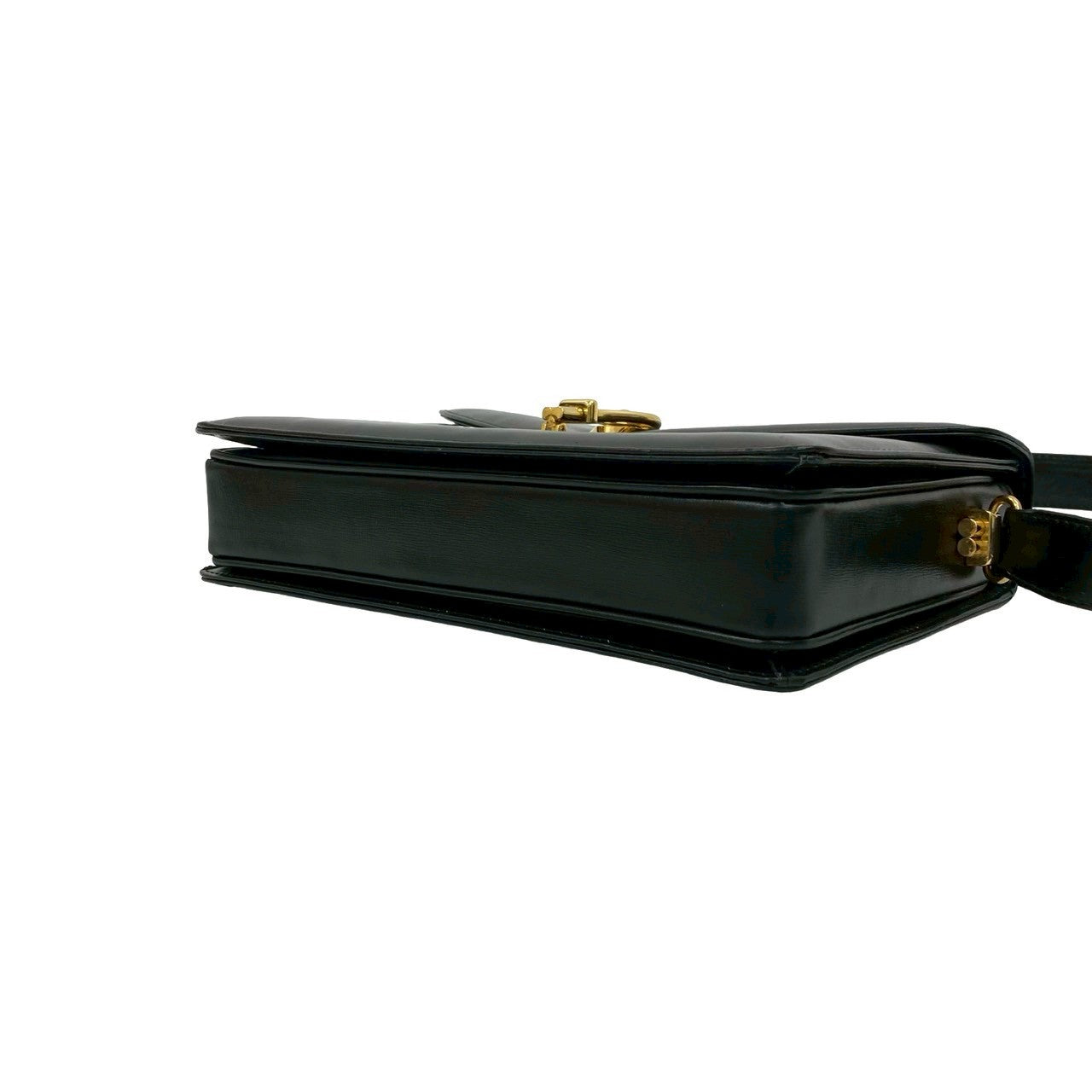GUCCI Shoulder Bag leather black