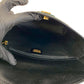 GUCCI Shoulder Bag leather black Sherry line