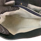 GUCCI Shoulder Bag leather Navy Sherry line