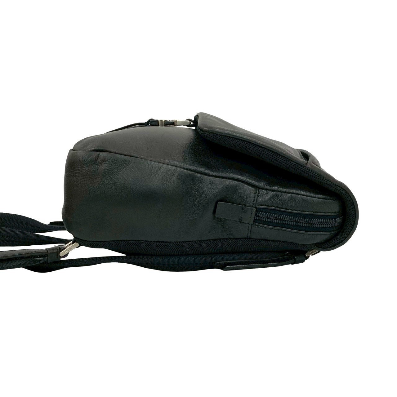 PRADA Backpack leather black