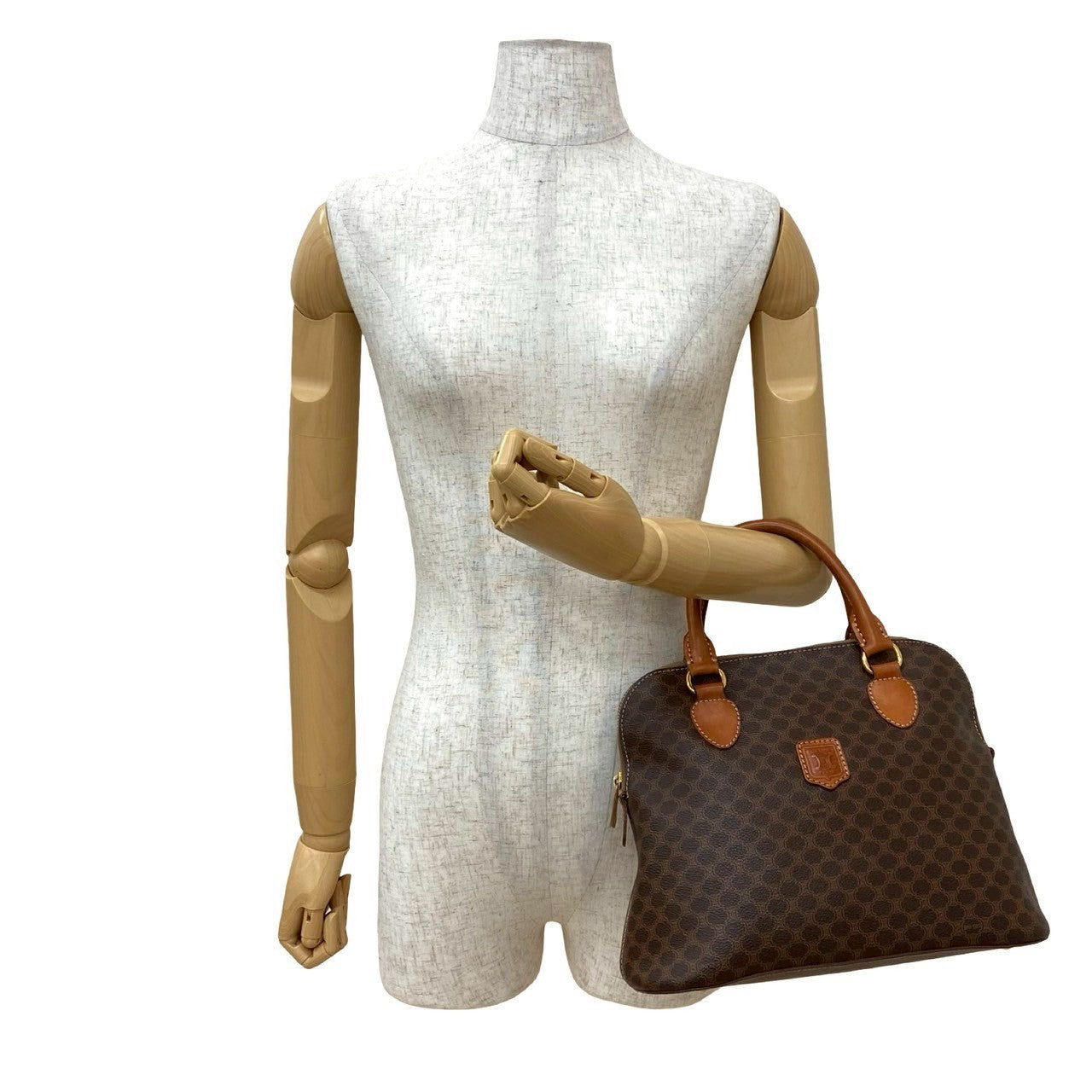 CELINE Handbag leather Brown