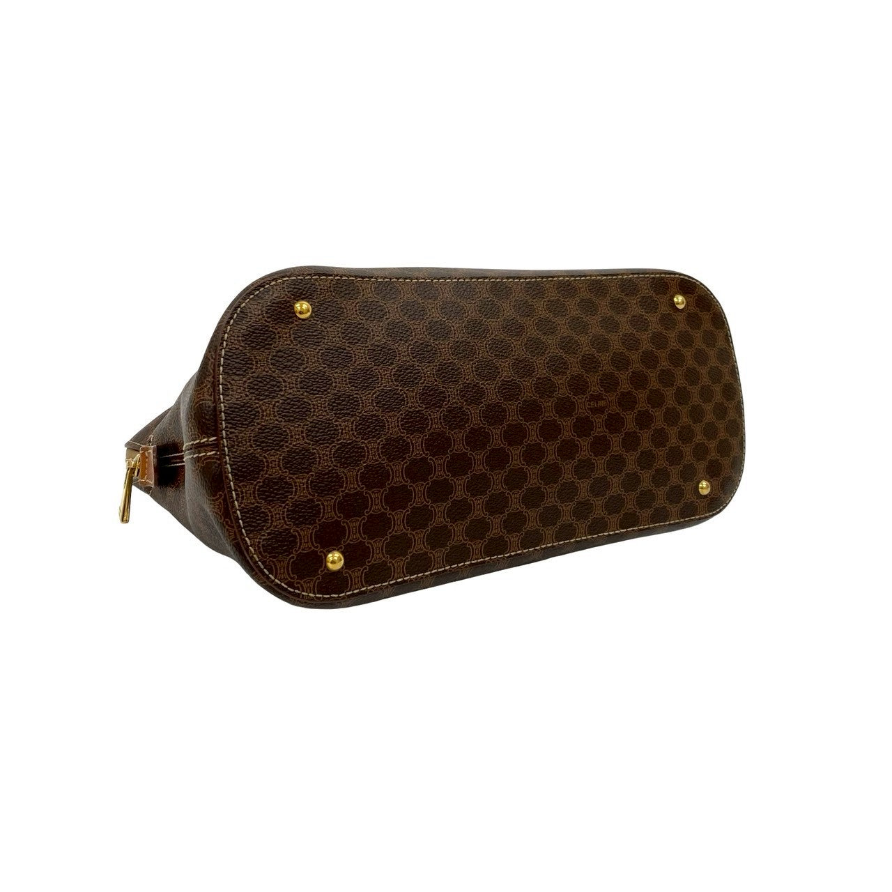 CELINE Handbag leather Brown