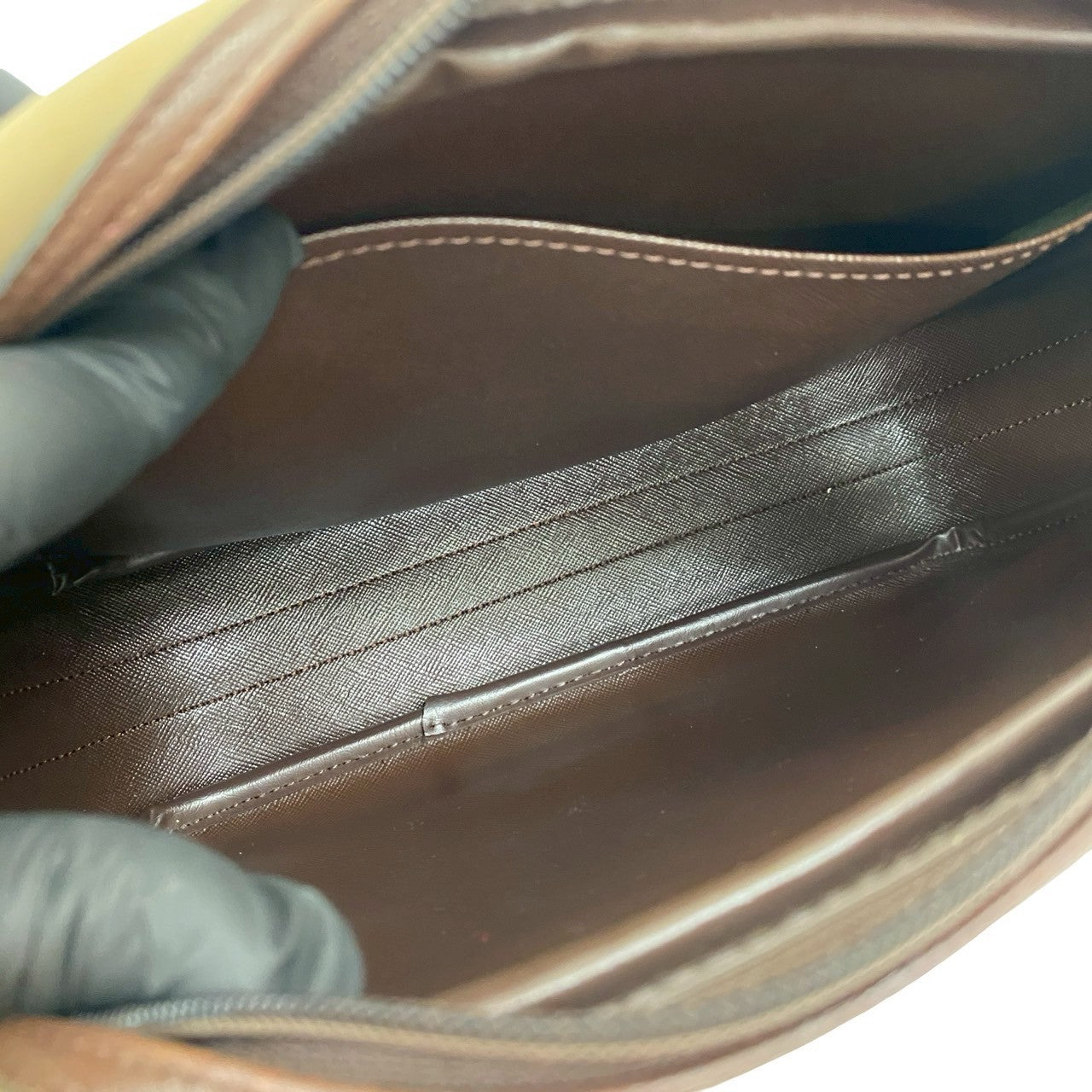 BURBERRY Shoulder Bag canvas Brown