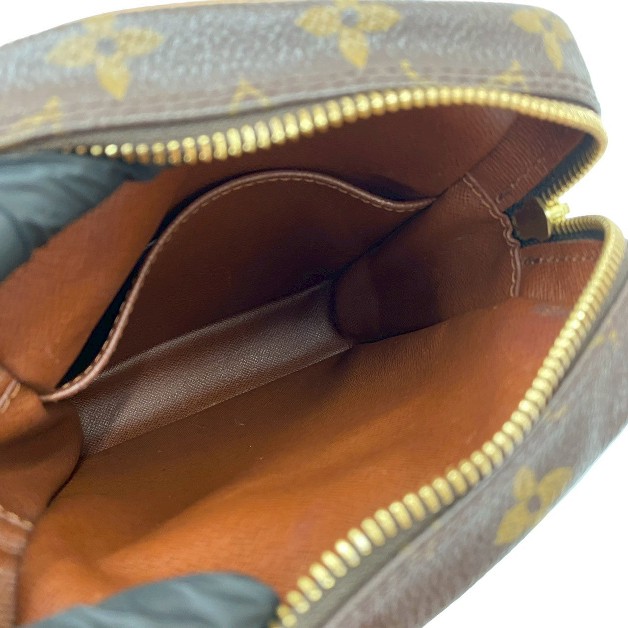 LOUIS VUITTON Shoulder Bag leather Brown Monogram Amazone