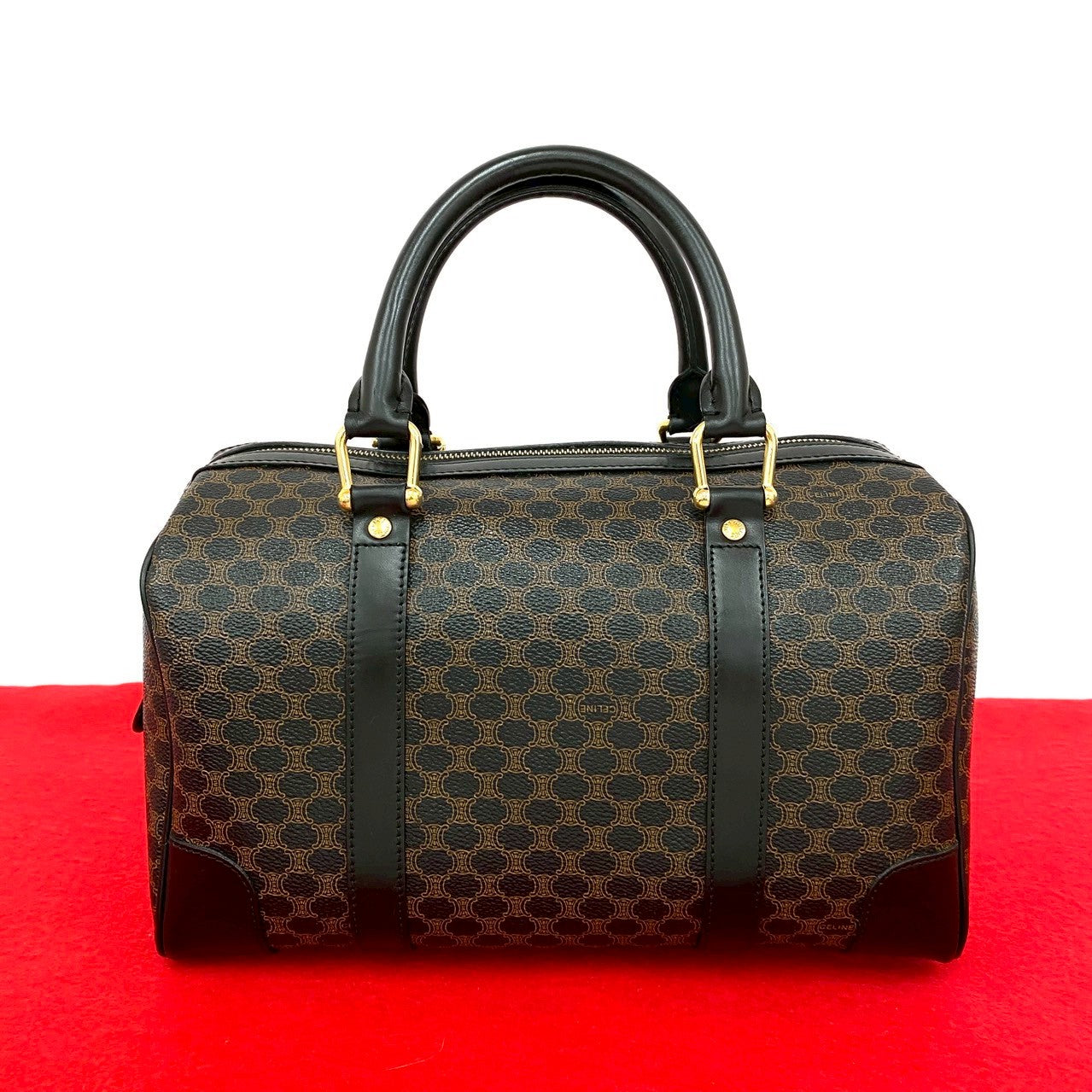 CELINE Handbag leather black
