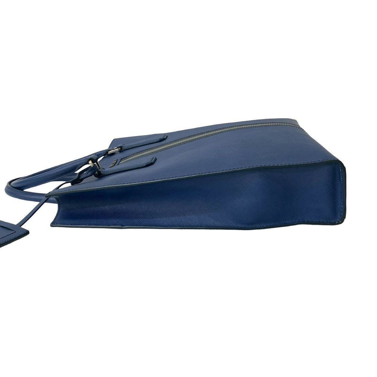 PRADA Handbag leather Navy