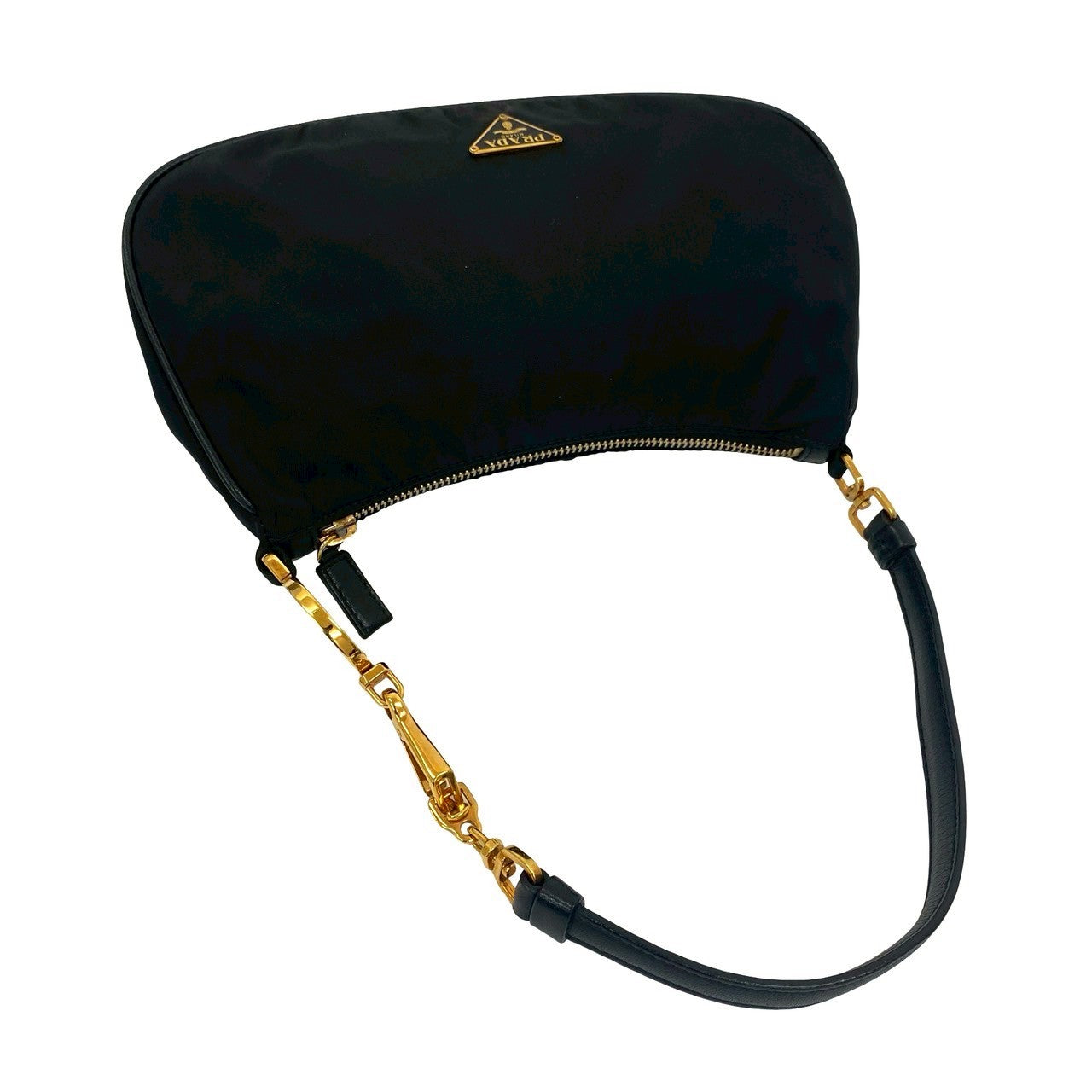PRADA Handbag Nylon black