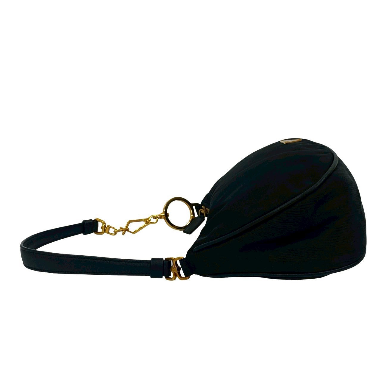 PRADA Handbag Nylon black