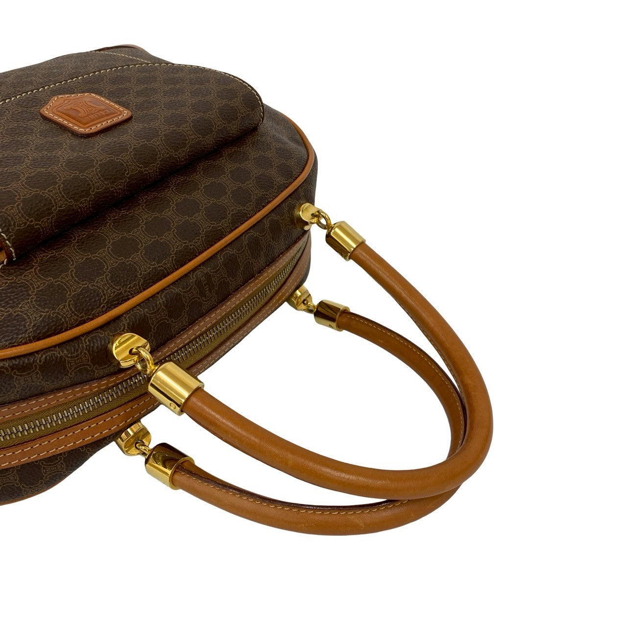 CELINE Handbag leather Brown