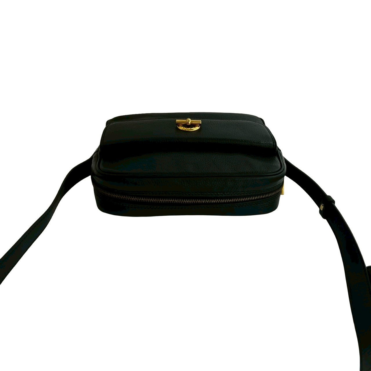 CELINE Shoulder Bag leather black