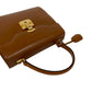 GUCCI Shoulder Bag Calfskin Brown