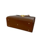 GUCCI Shoulder Bag Calfskin Brown