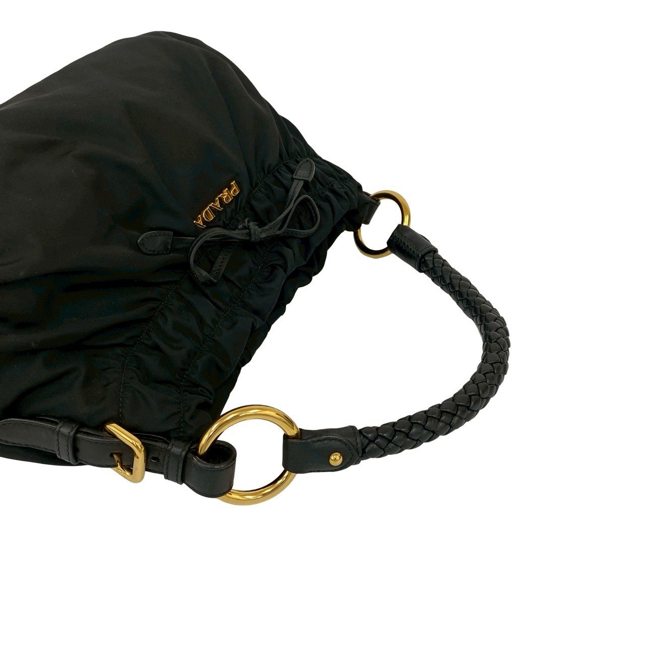 PRADA Shoulder Bag Nylon black