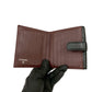 CHANEL Bifold Wallet lambskin black Matrasse