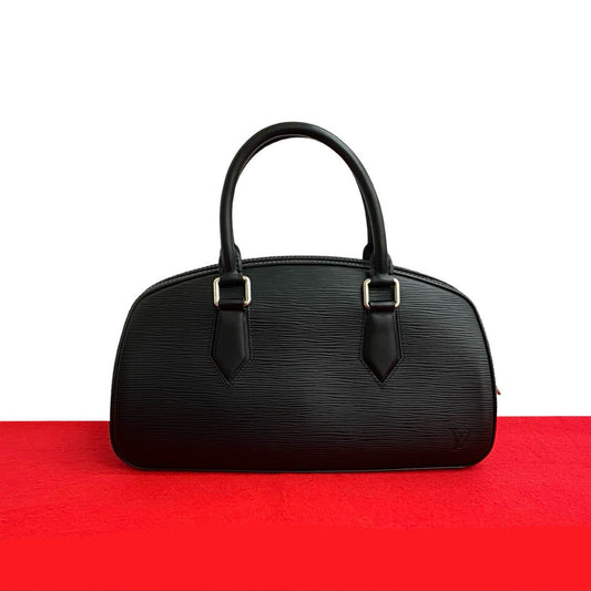 LOUIS VUITTON Handbag Epi Leather black Epi jasmine
