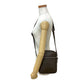 LOUIS VUITTON Shoulder Bag leather Brown Taiga Dimitri
