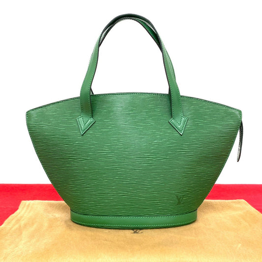 LOUIS VUITTON Handbag Epi Leather green Epi Sun jack